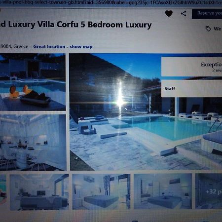 Diamond Luxury Villa Corfu Kato Spilaion Екстериор снимка